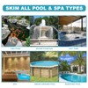 POOLWHALE Pool Net - Professional 20" Swimming Pool Leaf Skimmer