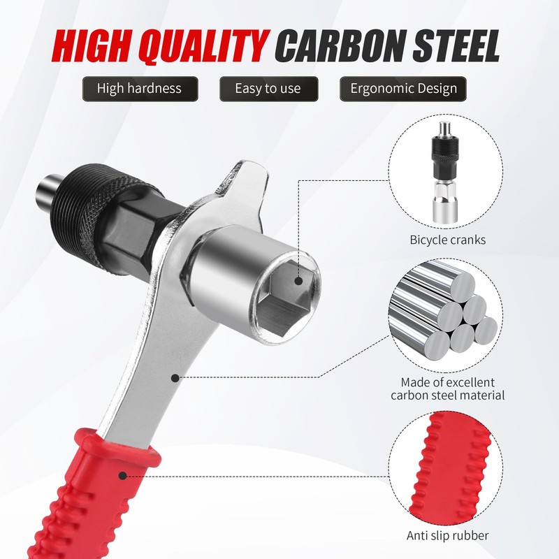 YiliYa Bicycle Crank Puller and Bottom Bracket Tool, Crank Puller