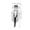 CAXUSD Heavy Duty Cold Storage Door Handle Freezer Door Latch