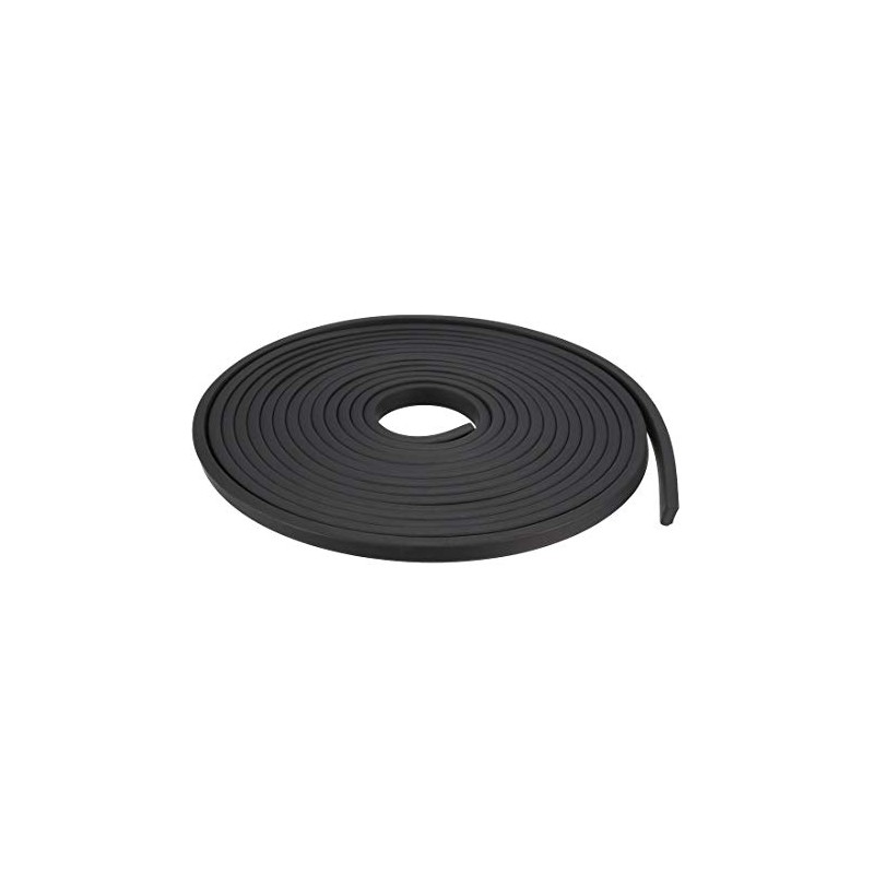 sourcing map Solid Rectangle Rubber Seal Strip 5mm Wide 3mm