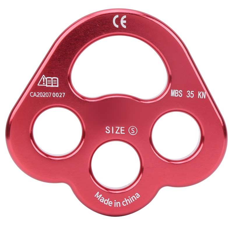 Camnal Rope 3 Holes Force Rigging Plate Anchor Divider Finger