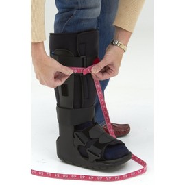 CastCoverz! Orthopedic Walking Boot Cover - Wicked Webs - Size B - High Top - Fashionable, Protective, and Washable - Bootz! - Made in The USA