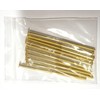 Pack of 10 Brass Electrical Screws 75mm X 3.5mm Brass(Gold)