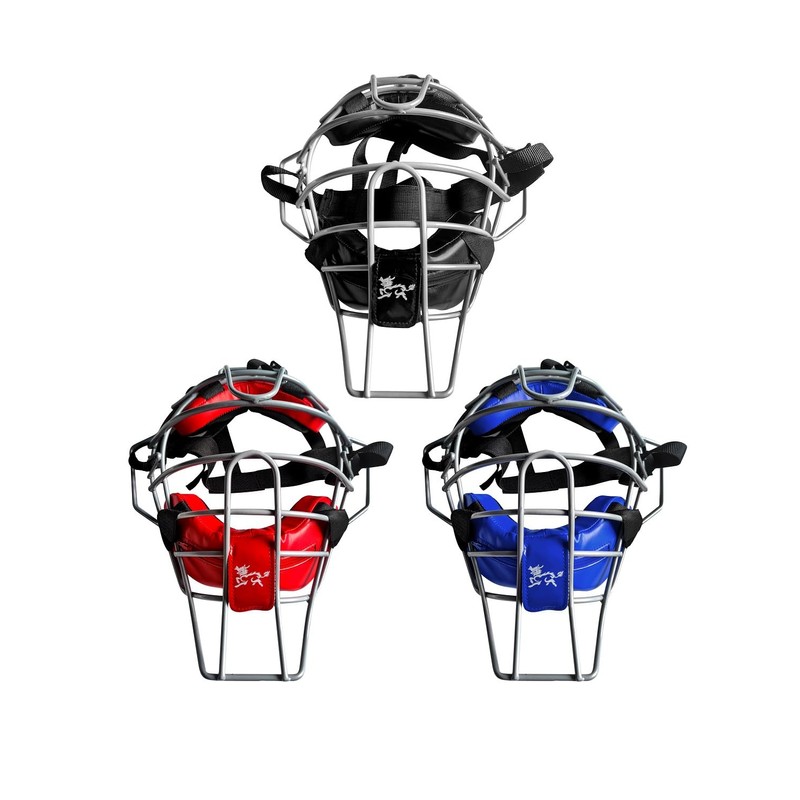Jadekylin Baseball &t Softball Catcher's mask (Black & Silver)