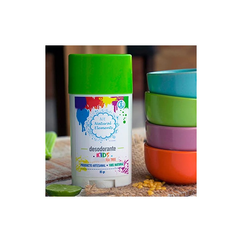 Desodorante Natural KIDS de Tea tree & Bergamota