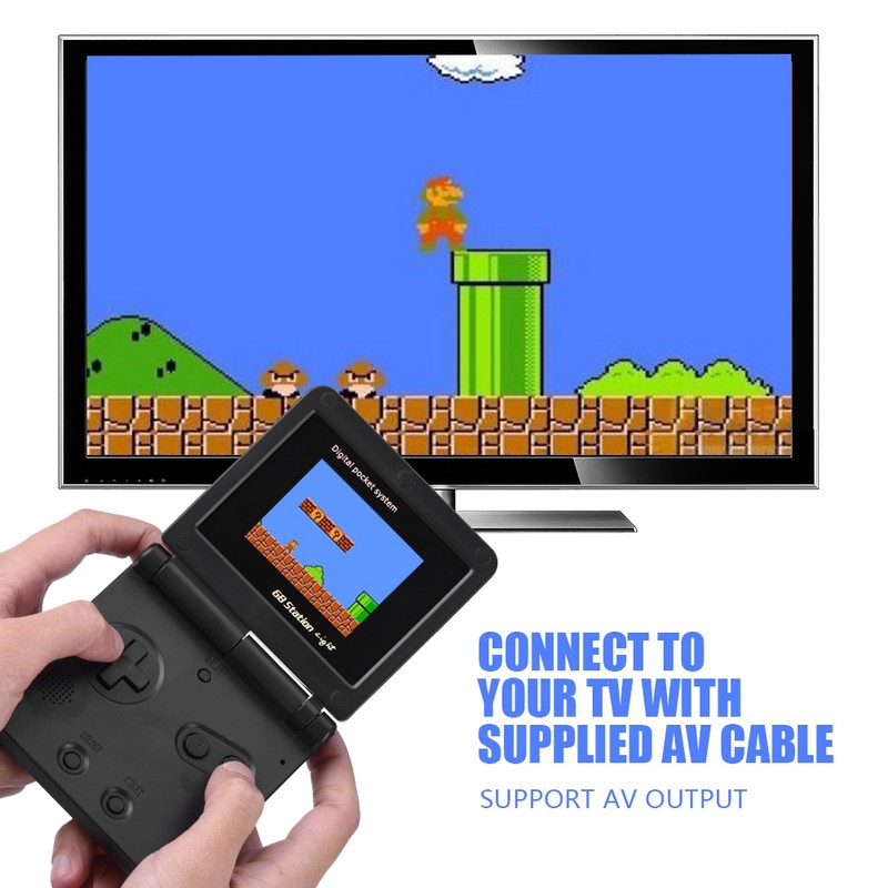 GB Station Light Hand Held Game Player Handheld Built in