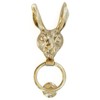 Castelion® Solid Brass Country Hare Door Knocker | High Quality