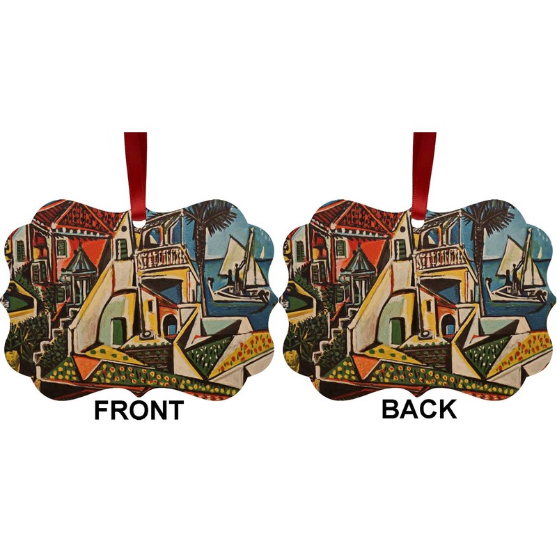 RNK Shops Mediterranean Landscape by Pablo Picasso Metal Frame Ornament