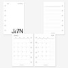 MAY PAPER CO. 2026 Pocket Monthly with Notes Planner Refill,