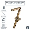Heritage Brass bee House Number with Bee design | 5