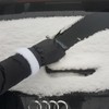 AUPROTEC Ice Scraper Car Windscreen Scraper with Glove, warming soft