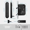 Betensh Pocket Door Lock Hardware with Pull Invisible Sliding Door
