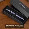 SMOOTHERPRO Bolt Action Pen, Titanium Ballpoint Pen with Black Ink,