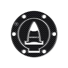 labelbike - Fuel Cap 3D Sticker Carbon Protection for Moto Ducati Multistrada 1260