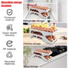Automatic Egg Dispenser for Fridge - Double Tier Rolling Egg
