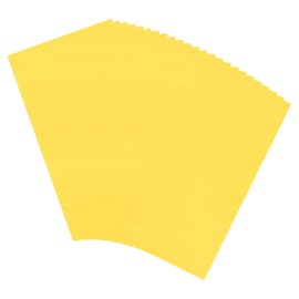 sourcing map 100 Sheets Heat Reactive Foil, 20x29cm Gold Foil Transfer Sheets Toner Reactive Foil Transfer Foil Sheets Hot Foil Stamping Paper for Crafts DIY Cardmaking Album Decoration