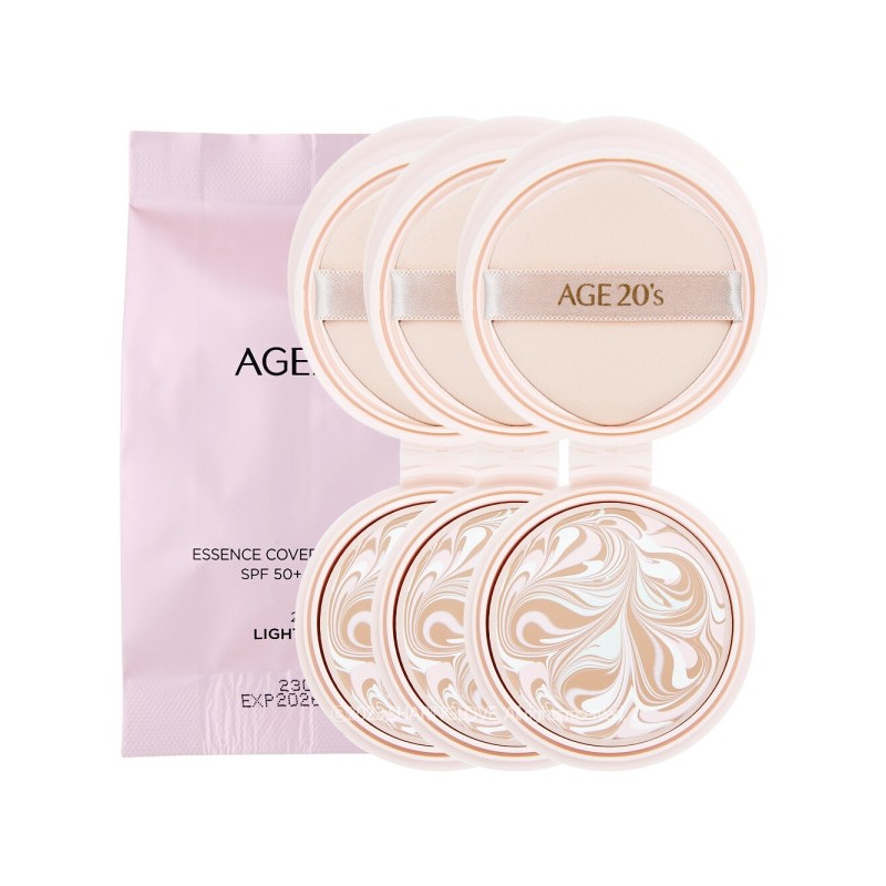 AGE20s Essence Cover Pact Flora Refill x3 / AGE20s 에이지투웨니스