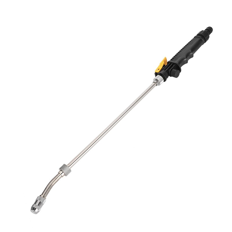Watering Wand with Pivoting Head, High Pressure Water Sprayer Washer