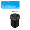 PATIKIL 2.8mm CCTV Camera Lens, F2.5 FPV Security Camera Lens