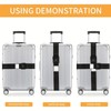 Suitcase Straps Pack of 2, Adjustable Suitcase Strap, 5 x
