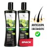 2 Shampoo Alquitran, Bergamota & 10 Extractos Sin Parabenos
