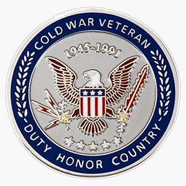 HOF Trading Cold War Veteran Vinyl Sticker Waterproof Decal Laptop Wall Window Bumper Sticker 5"