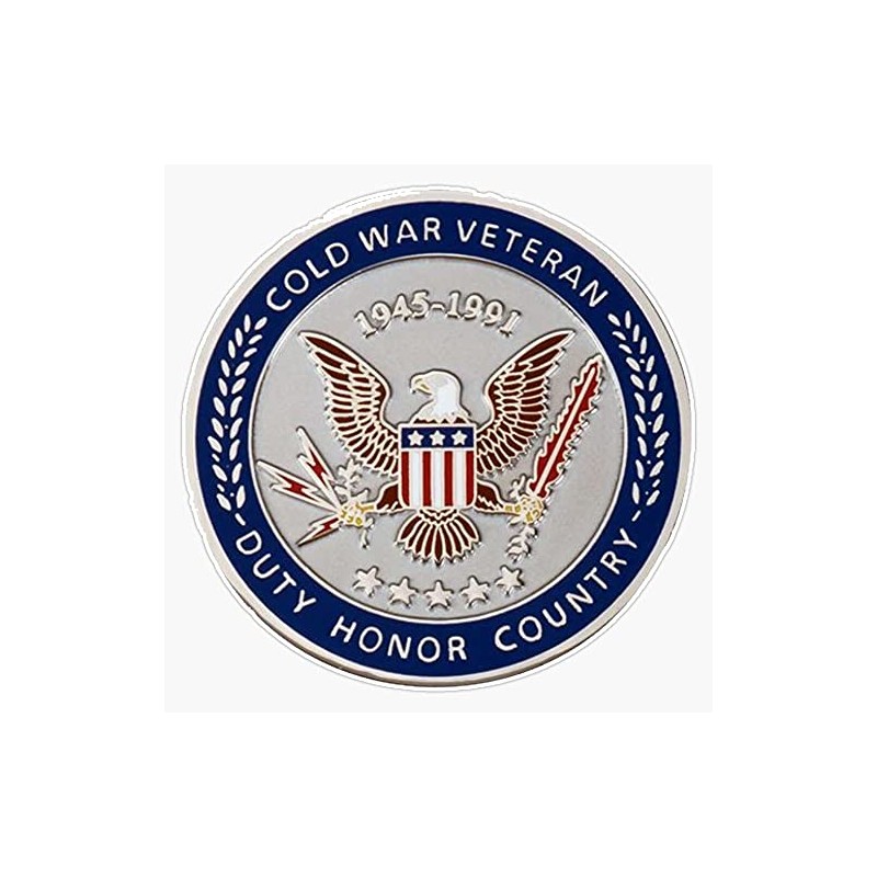 HOF Trading Cold War Veteran Vinyl Sticker Waterproof Decal Laptop