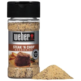 Weber Steak 'N Chop Seasoning, 3 Ounce Shaker