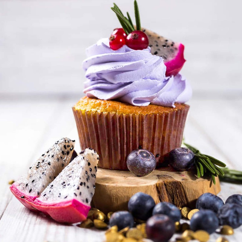 Caperci Standard Natural Cupcake Liners 500 Count, No Smell, Grease-Proof