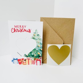 Christmas DIY Scratch Reveal Card - Christmas Morning | Christmas | Scratch Off | Scratch Card | Scratch Reveal | Christmas