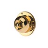 NSI TA1786CB Solid Cast Brass Weatherproof Push-Button with Conduit Backplate