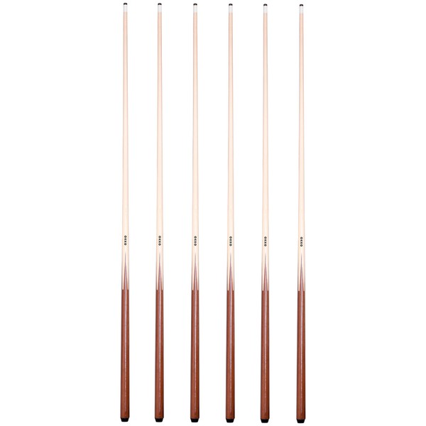 OKKO 1 pc Commercial Pool Billiard Maple Cue Sticks 57”,