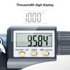 Medidor de Espesor electrónico, micrómetro Digital Precisión de 0,002 mm/0,0001