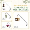 Idzo Deck Bird Feeder Hanger for Railing, 11inch Deck Hook