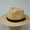 The Savanna Teardrop - Genuine Handwoven Panama Hat with Leather