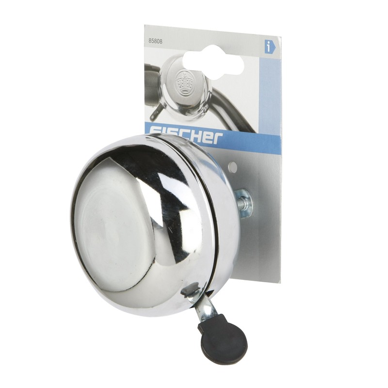 FISCHER Retro Silver Chrome Bicycle Bell