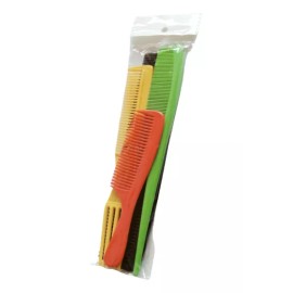 Zadako Paquete De 4 Peines, Colores Y Modelos Diferentes. 10 Paq.