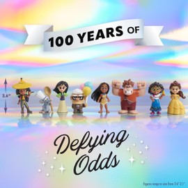 Just Play Disney100 Years of Defying Odds Celebration Collection Edición Limitada Paquete de 8 Cifras para niños de 3 años