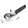 Ice Cream Scoop - Solid Stainless Steel Cookie Fruit Dessert