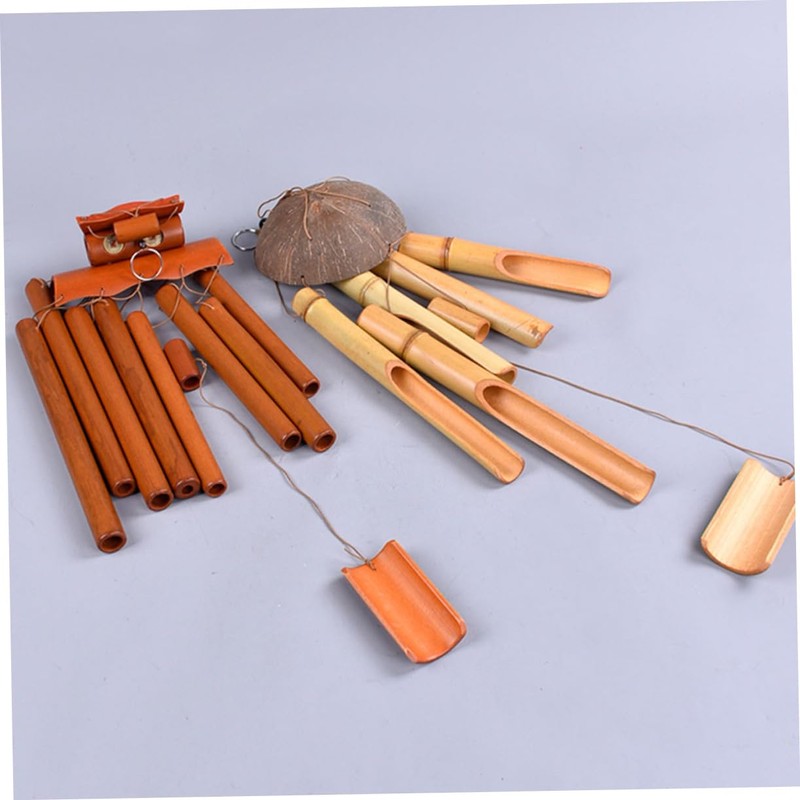 BESPORTBLE Elegant Coconut Shell Wind Chime Perfect Home Decor Hanging