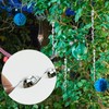 REBECASKYENS 24pcs Reflective Bird Deterrent Rods,Bird Scarers for Gardens, Pigeon