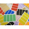 50x20mm (2" x 0.8") Rectangular Mixed Coloured Colour Sticky Labels,