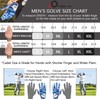 FINGER TEN Men's Golf Gloves Left Right Hand Leather with