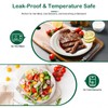 OasisSN [7 Inch, 128-Pack Compostable Paper Plates, Heavy-Duty Biodegradable Disposable