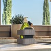 Guzzini Drain & Safe Cutlery Drainer, 100% Post Consumer Recycled