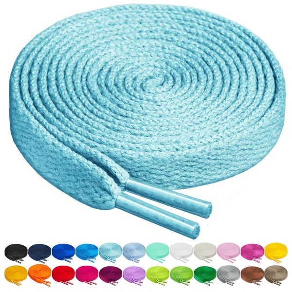 BIRCH's Shoelaces in 27 Colors Flat 5/16" Shoe Laces in