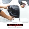 RT-TCZ Smoked Black Tail Light Lamp Cover Guard Trim Decoration
