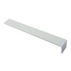 UPVC Plastic Fascia Board Straight Butt Joint White 300mm Square