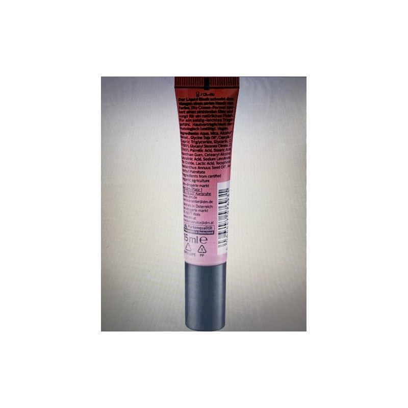 alverde Natural Cosmetics Blush Liquid Blush 20 Desert Rose, 15