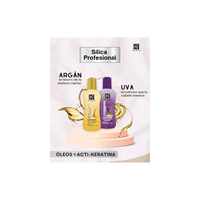 Kerashine Silica Premium Uva Tratamiento Capilar 100 ml